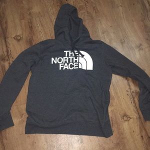 North face Hoodie Grey